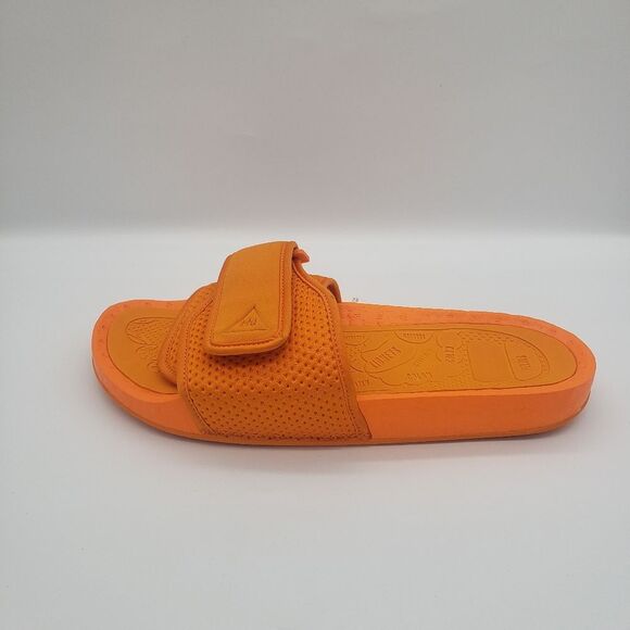 Orange Adidas HU Slides with Adjustable Straps - Size 10 main image 5